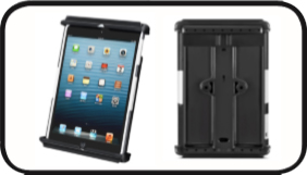 RAM TAB-TITE™ Universal Clamping Cradle for the iPad mini WITH CASE, SKIN OR SLEEVE